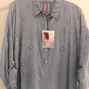 Johnny Was “charming shirt “